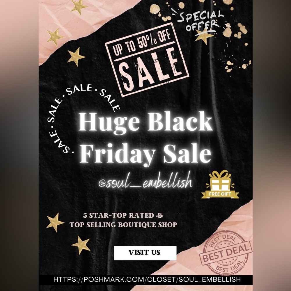 🖤4_DAY BLACK WEEKEND SALE~UP TO 50%OFF~HUGE BUNDLE DEALS, SALE~ HOLIDAY SAVINGS